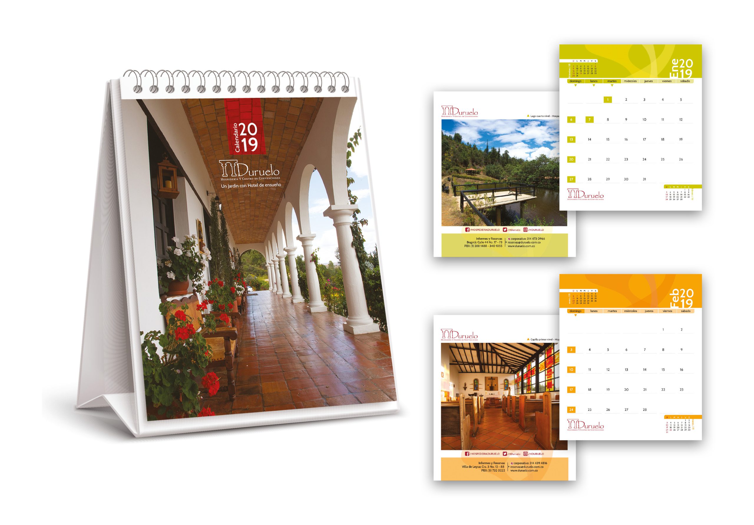 Calendrier Hospederia Duruelo