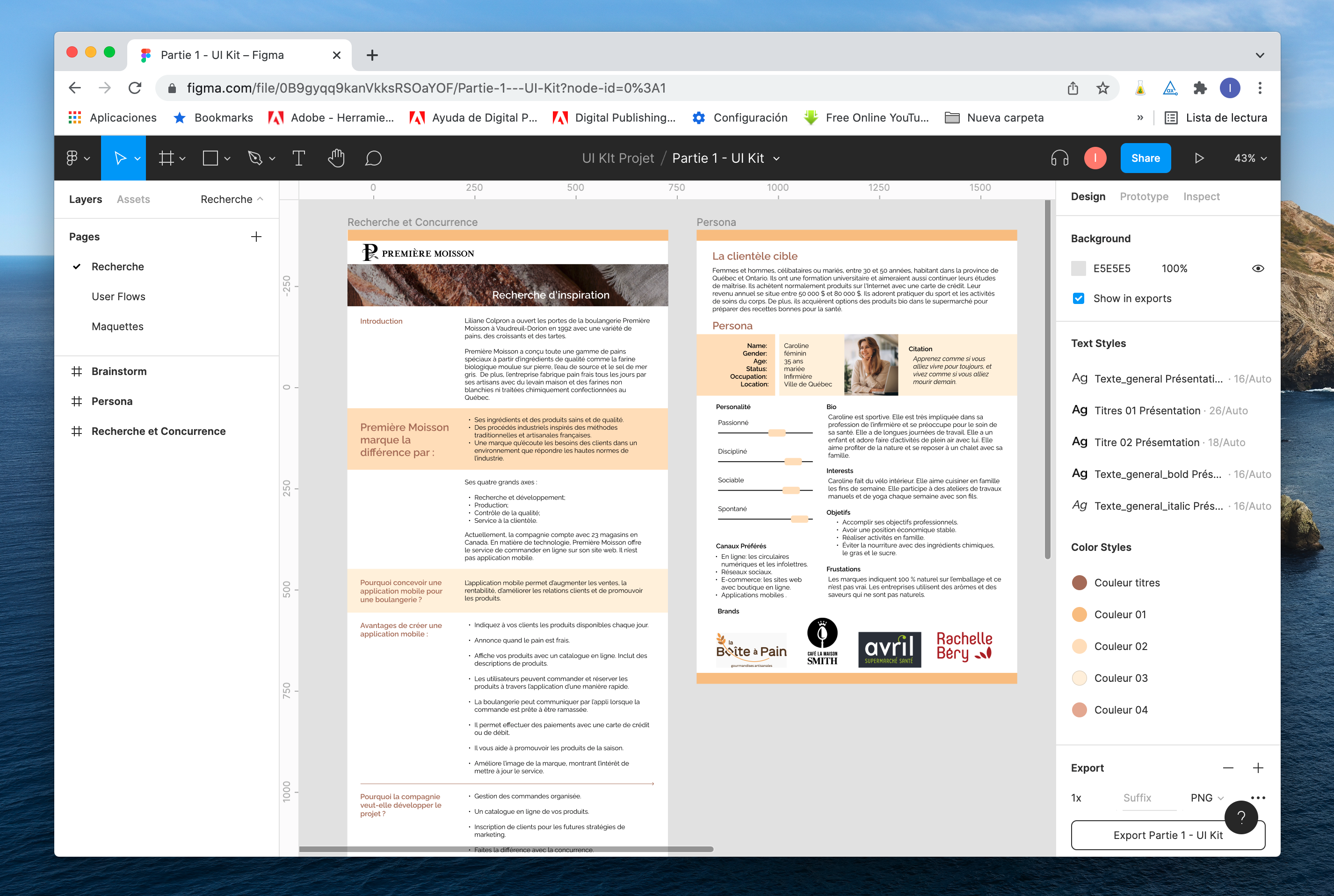 Rechercher, persona Première Moisson
