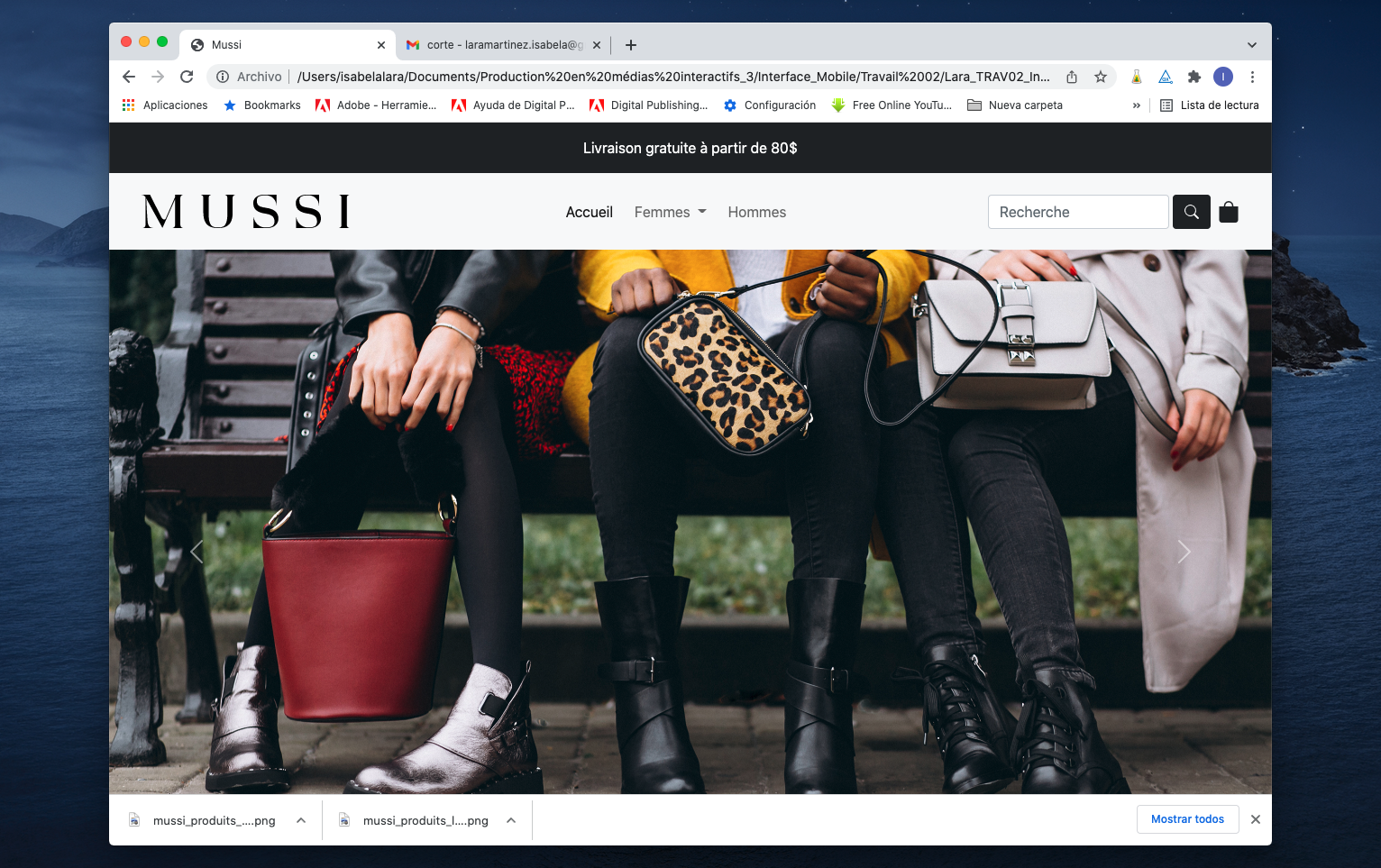 Mussi souliers femme