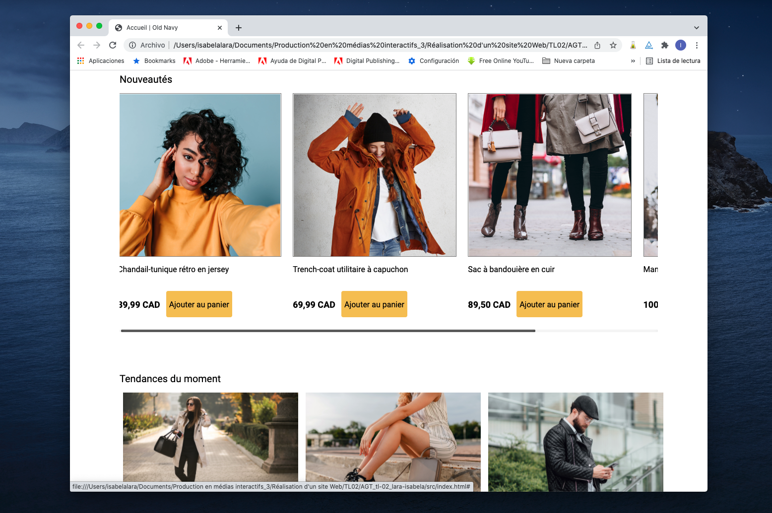 Nouveautés Old Navy